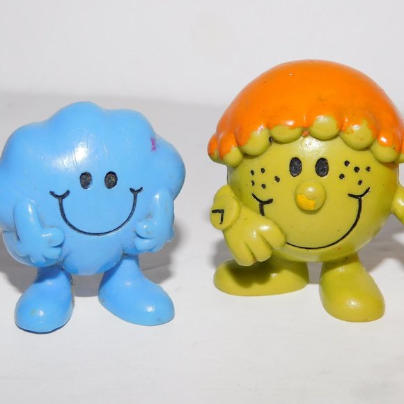 Set 4 Vintage 1982 Mr Men and Little Miss 1.75" PVC Figures - Picture 2 of 7